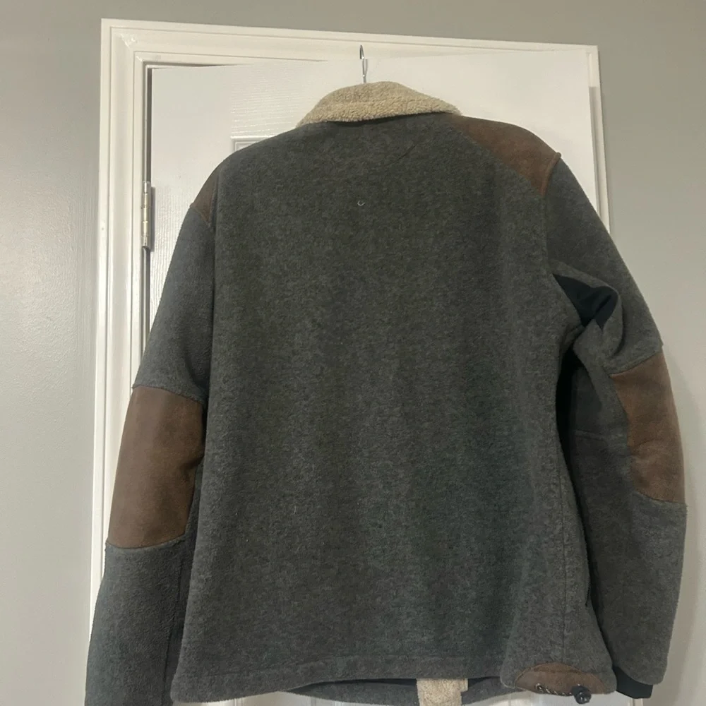Kuhl Gray and Brown Sherpa-Lined Jacket - Picture 4 of 4